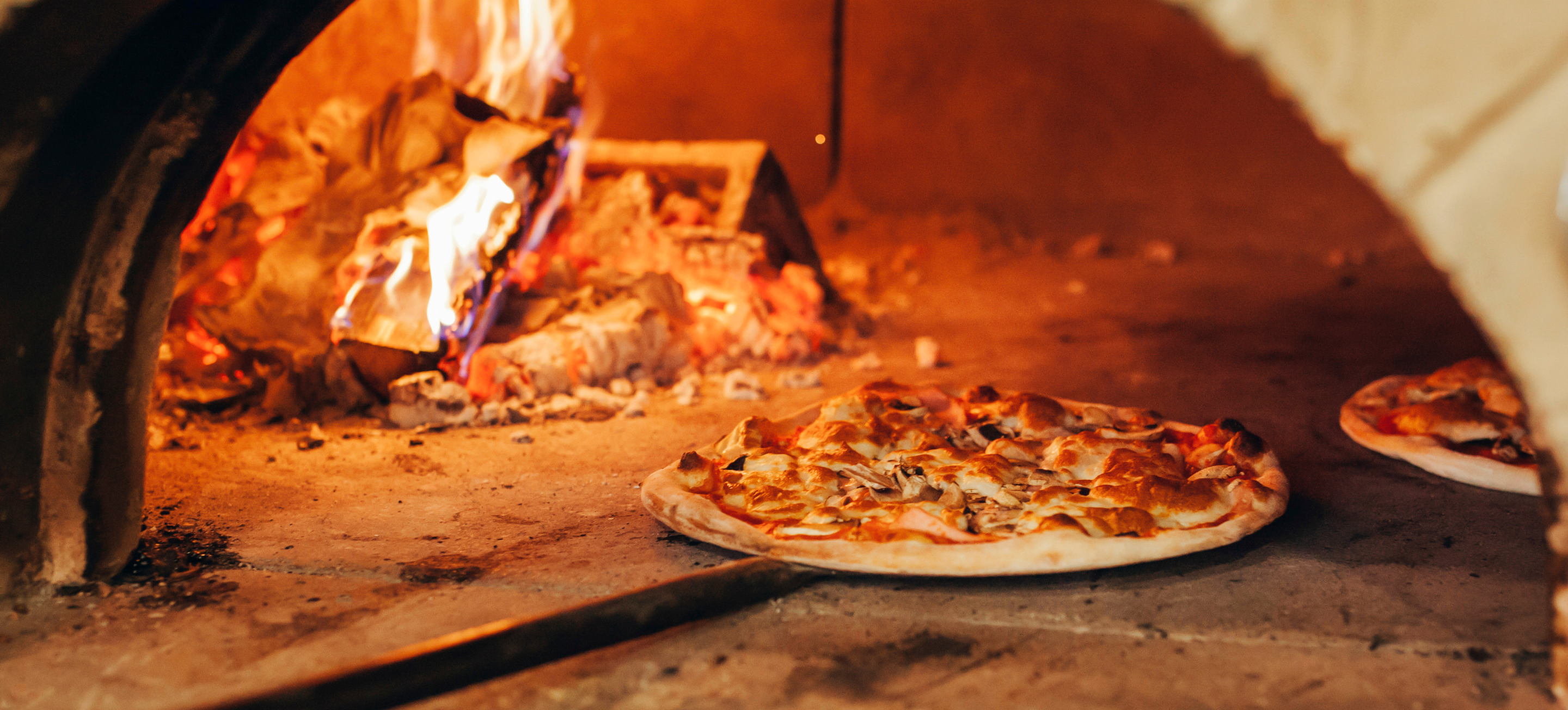 Woodfired sourdough pizza